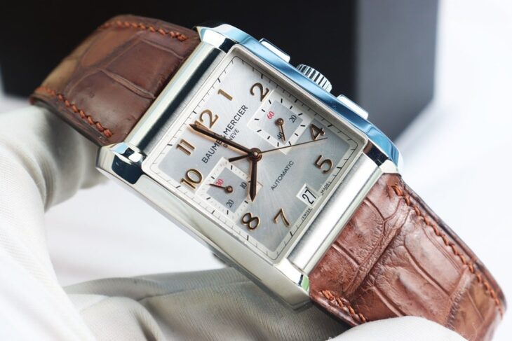 Đồng Hồ Nam : Baume & Mercier Hampton 10029 Automatic chronograph, Fullbox…