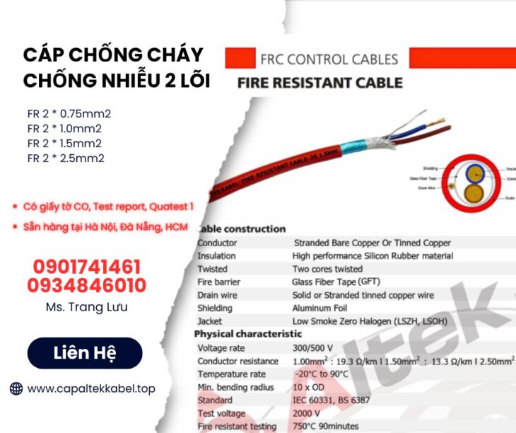 Nhà phân phối cáp chống cháy chống nhiễu Altek Kabel giá xưởng
