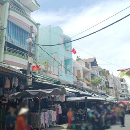 Bán nhà Mặt tiền chợ Nhị Thiên Đường P5 Q8