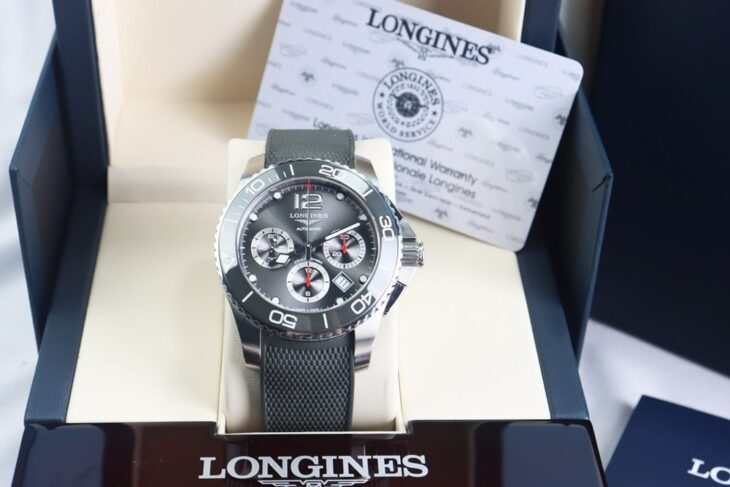 Longines HydroConquest L3.783.4.76.9 Automatic 6 Kim Chronograph Size 41mm fullbox