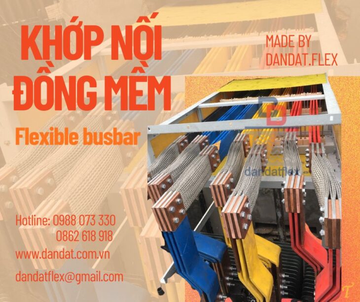 Dây đồng bện tiếp địa/ Dây tiếp địa thang máng cáp/ Dây đồng bện tráng thiếc/ Busbar braid