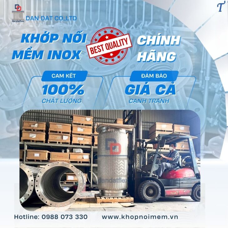 Khớp giãn nở vải chịu nhiệt/khớp nối giãn nở chống rung – chịu nhiệt – chống cháy/khớp giãn nở nhiệt