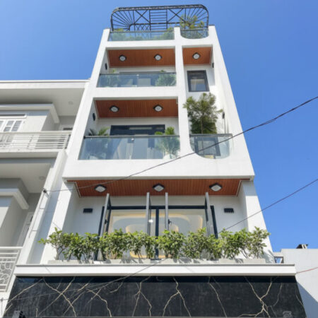 Nhà Mới SHR 5 tầng HXH 57m2, Vuông – Thạnh Lộc 31 Quận 12