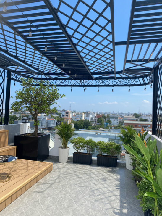 Nhà Mới SHR 5 tầng HXH 57m2, Vuông – Thạnh Lộc 31 Quận 12