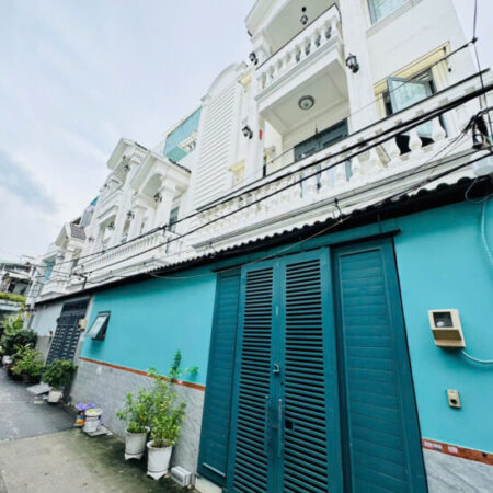 Nhà SHR 3 tầng HXH 55m2, Nở hậu – Đường Số 1 Gò Vấp S