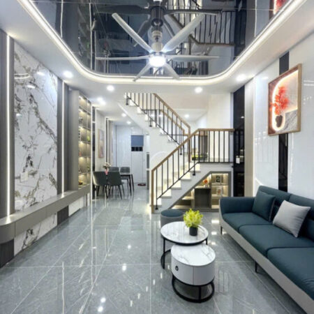 L1563 ⭐️ sát CV Làng Hoa Gò Vấp, SHR, Vuông, HXH, 2 tầng, 4x10m, 4.x tỷ