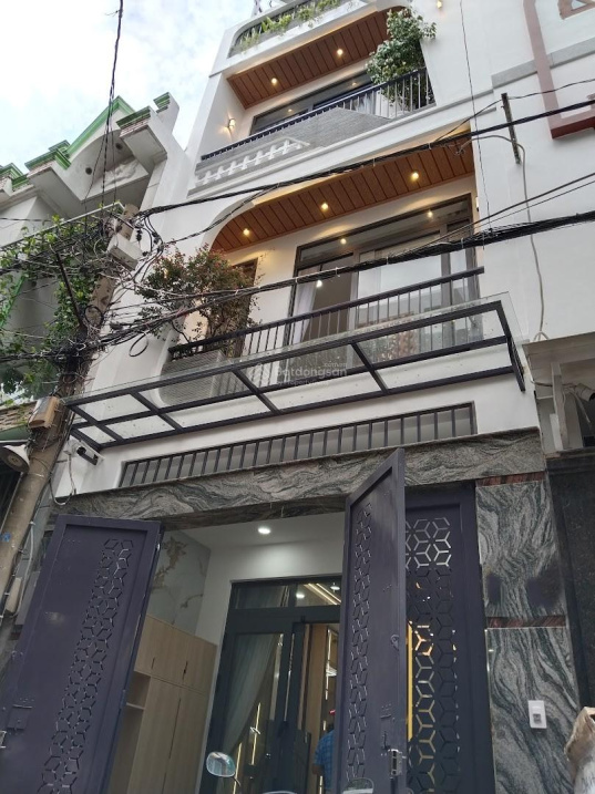 NHÀ MỚI 4 TẦNG BTCT HẺM XE HƠI PHAN HUY ÍCH, P.15, TÂN BÌNH 40M GIÁ CHỈ 7.39 TỶ