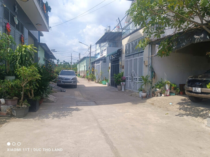 Giảm mạnh 500tr bán nhanh 112m2 đất HXH 7m TX52 cạnh Sông Vàm Thuật mát, nhỉnh 4 Tỷ