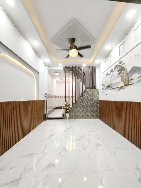 Nhà 3 tầng mới hẻm Cao Xuân Dục P12.Q8. Giá 4,98 tỷ TL