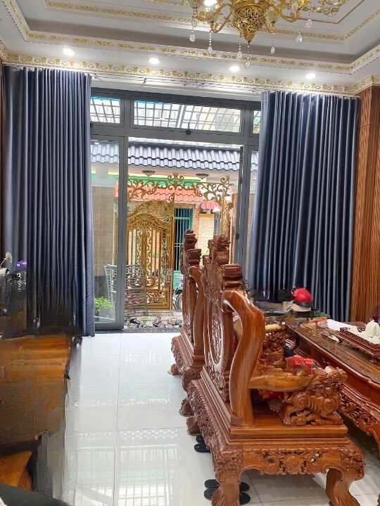 Biệt thự full nội thất gỗ Bông Sao P5Q8