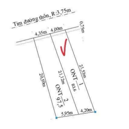 SIÊU PHẨM MẶT ĐƯỜNG XUÂN ĐÔNG – NGŨ PHÚC, 83.6M² GIÁ CHỈ HƠN 1.X TỶ – ZALO 0567 222 555