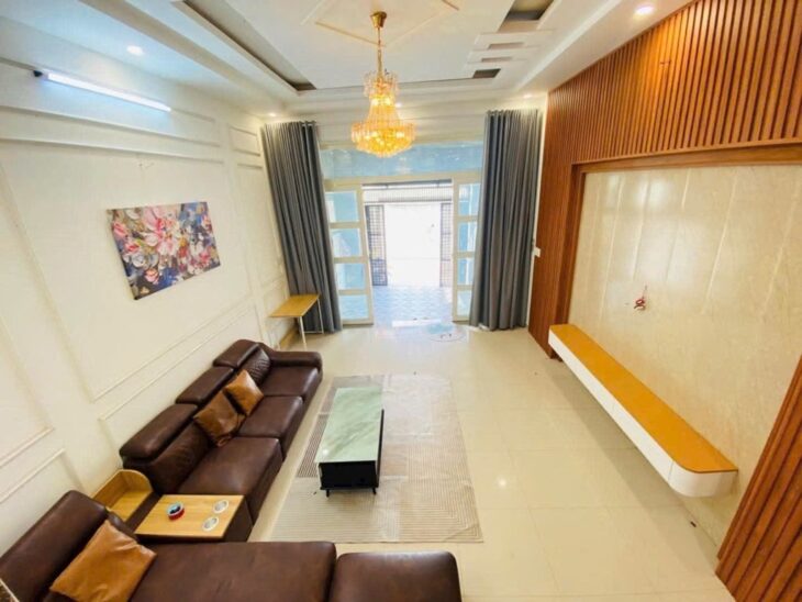 HẺM XE TẢI 6M – QUA GVAP 15P – 57M2 – NHỈNH 4T – KO QH – KO LỘ GIỚI