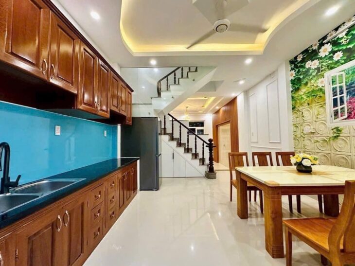 HẺM XE TẢI 6M – QUA GVAP 15P – 57M2 – NHỈNH 4T – KO QH – KO LỘ GIỚI