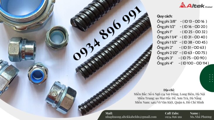 ỐNG KẼM ĐÀN HỒI VÀ ĐẦU NỐI KHÁNH HÒA, BÌNH ĐỊNH, PHÚ YÊN