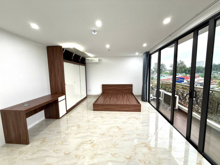 Cho thuê căn 2PN 1PK Full đồ cực đẹp, sạch thoáng tại Ngõ 201 Lĩnh Nam