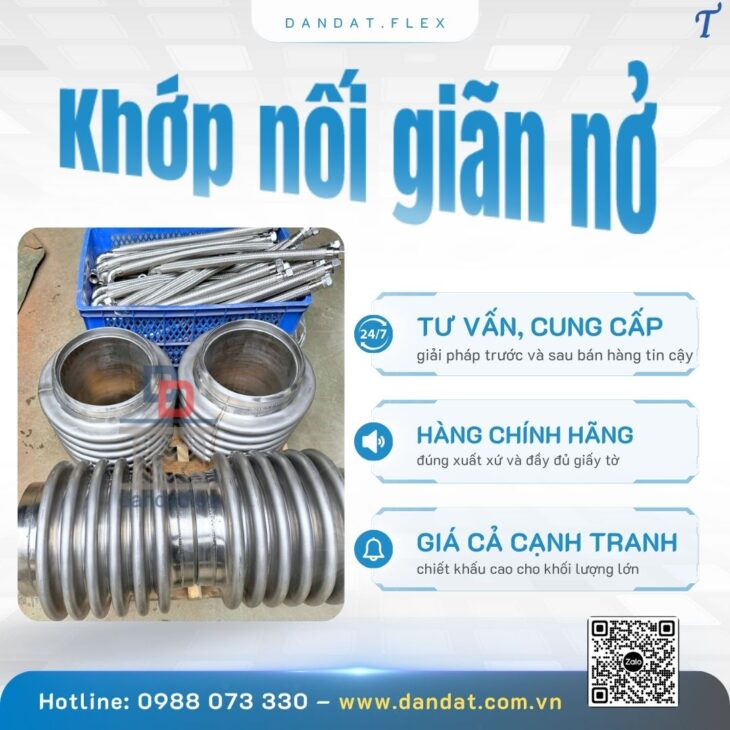Khớp giãn nở dẫn khí CO/ Khớp giãn nở nhiệt bằng vải/ Khớp giãn nở chịu áp lực cao/Khớp giãn nở vải