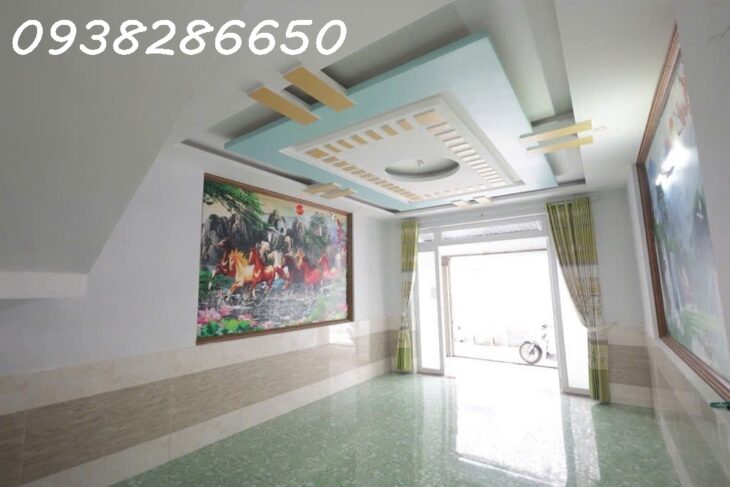 Nhà Đẹp Vào Ở Ngay – Hẻm Ô Tô – 3 Tầng Lầu – Ngang 5m – DT: 70m2 – Giá: 4,680 Tỷ..TL.