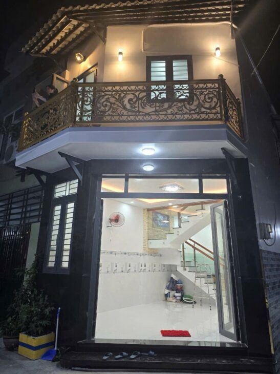 Chỉ 4,292 Tỷ Nhà Lô Góc Mới Xây Đường 26/3–52M2–Giáp Tân Phú Gần AEON