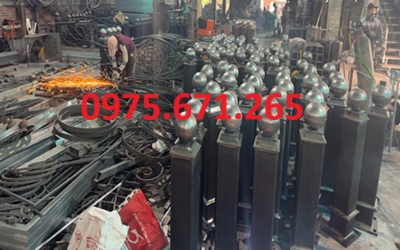 Xưởng sản xuất sắt mỹ thuật lớn nhất miền Bắc