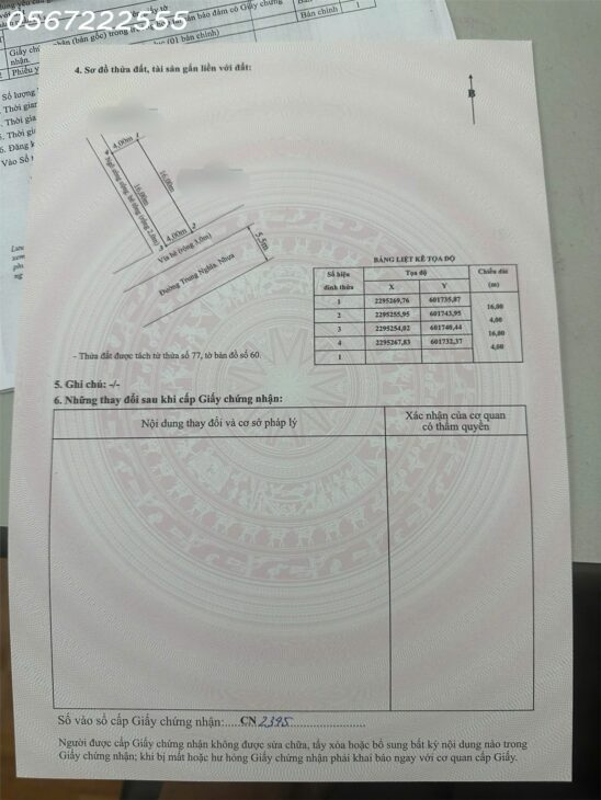 LÔ GÓC 63.8M² MẶT ĐƯỜNG TRUNG NGHĨA – NAM ĐỒ SƠN, ĐƯỜNG 12M – GIÁ CHỈ 1.6X TỶ ZALO 0567 222 555