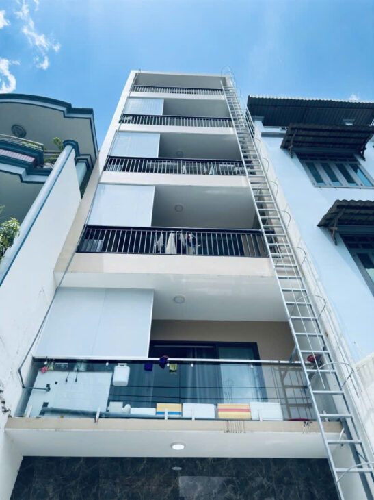 Bán CHDV hẻm 220 Nguyễn Oanh ngang 5m 95m2 5 tầng 12PN TN 55tr NT đẹp gần chợ 12.6 tỷ