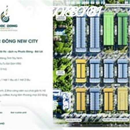 PHƯỚC ĐÔNG NEW CITY CHỈ VỚI GIÁ 579TR SỞ HỬU CĂN NHÀ MƠ ƯỚC