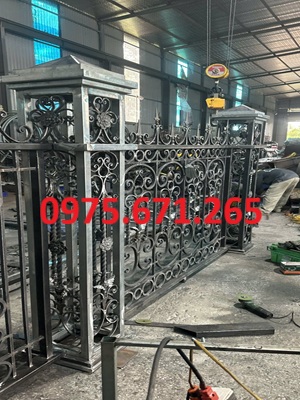 Xưởng sản xuất sắt mỹ thuật lớn nhất miền Bắc