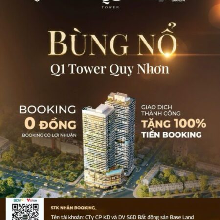 sở hữu ngay căn hộ Q1 Tower Chỉ từ ~300 triệu đồng