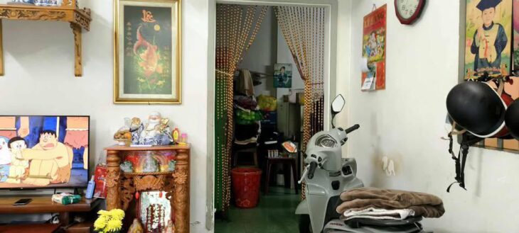 NHÀ GIÁ RẺ TRỆT LỬNG 64M2 HẺM XE TẢI TÂN XUÂN 1 HÓC MÔN