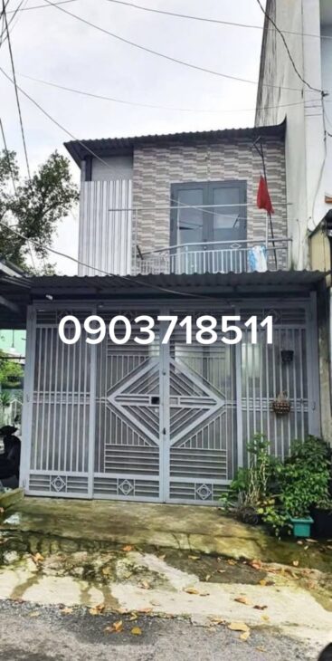 MẶT TIỀN HUỲNH THỊ HAI NHÀ 2 TẦNG MỚI ĐẸP 57M², GẦN ĐẠI HỌC GIAO THÔNG VẬN TẢI.TÂN CHÁNH HIỆP QUẬN