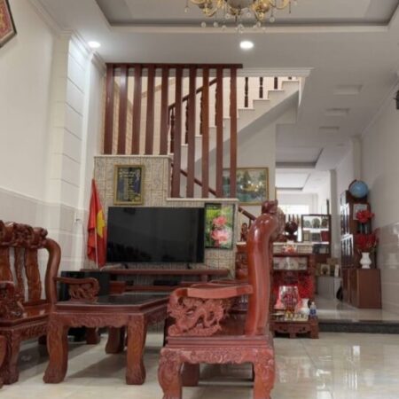 Nhà vị trí siêu đẹp Tăng Nhơn Phú,Phước Long B, Kết cấu 3 tầng Thiết kế: sân vườn, gara ô tô 2