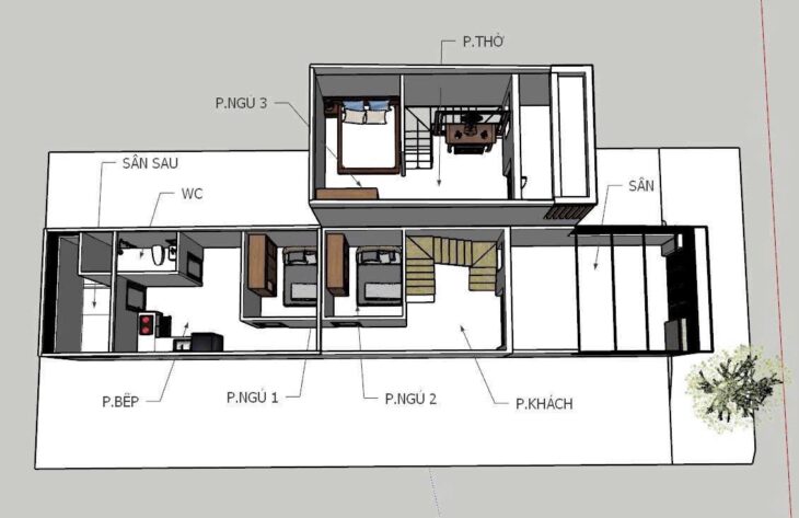 BÁN NHÀ HẺM Ô TÔ – PHƯỜNG NAM NHA TRANG