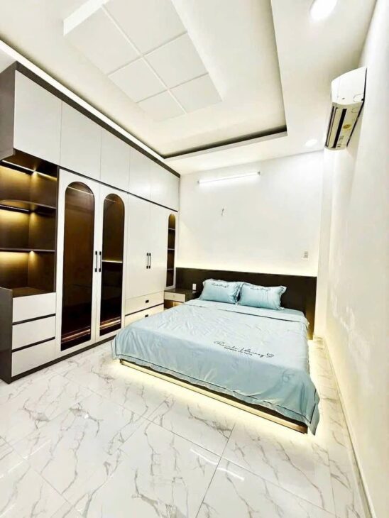 NHÀ 4 TẦNG SANG TRỌNG FULL NỘI THẤT 54M2, HẺM XE HƠI THÔNG TRẦN THỊ NĂM, TÂN CHÁNH HIỆP, QUẬN 12.