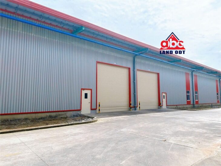 XT628 Xưởng cho thuê lâu dài, với thiết kế khung thép kiên cố, hạ tầng KCN hiện đại