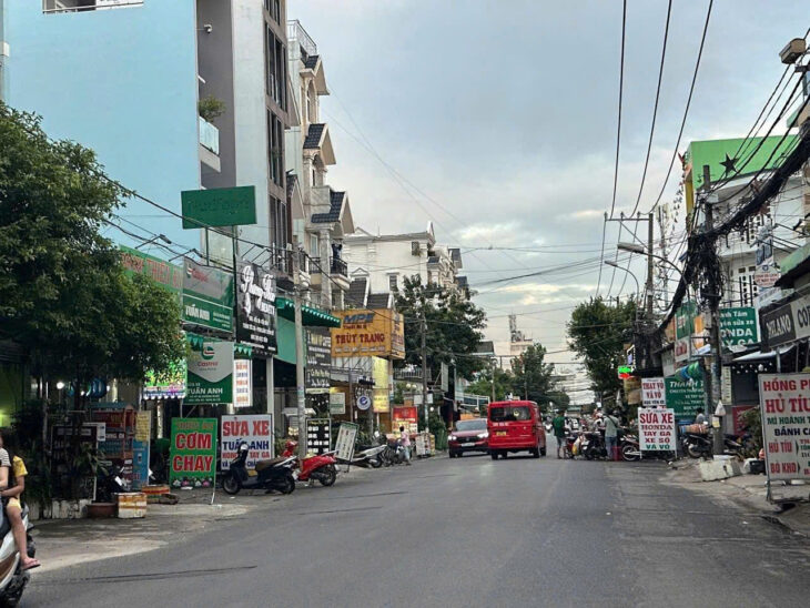 MTKD ngang HIẾM 6.5m 182m2 Trần Thị Trọng KD đa ngành nghề ngay TT Phường 15 chỉ 22.7 tỷ.