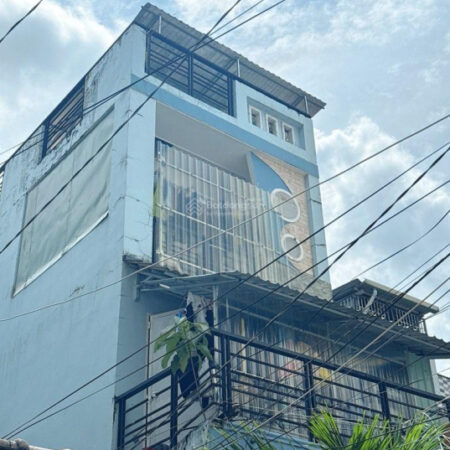NHÀ HẺM XE HƠI – 60M2 (4,6x13M) – 4 TẦNG, SÁT MẶT TIỀN LÊ QUANG ĐỊNH, TT BÌNH THẠNH, 6.x TỶ TL