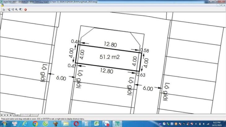 Hiếm Siêu Phẩm 2Mặt Tiền 56m² (4 x 14) – 3Tầng Đúc 4PN+5WC Chỉ 6,292Tỷ