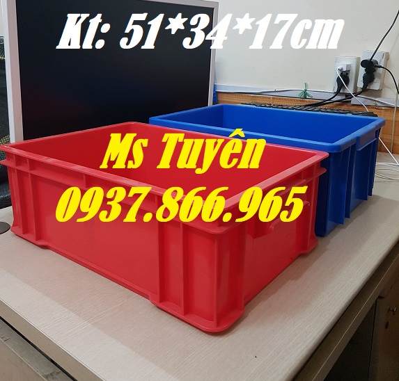 Thùng nhựa nguyên sinh HPDE, khay nhựa đặc công nghiệp, khay nhựa cơ khí