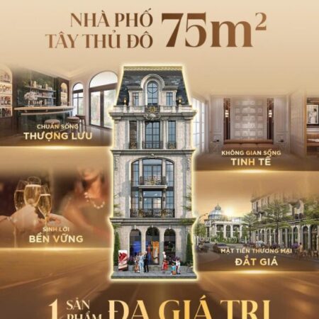 Nhà phố Hà Nội – Noble Palace Tây Thăng Long – 0973586483