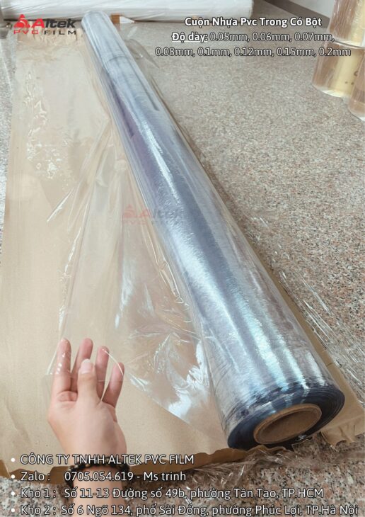 Altek chuyên cung cấp cuộn nhựa pvc dẻo chất lượng cao, ứng dụng rộng rãi