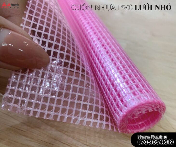 Lưới nhựa pvc nhiều màu đa năng, độ bền cao, giá ưu đãi