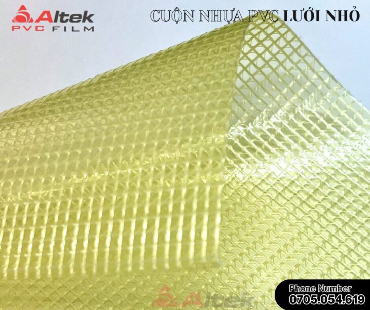 Lưới nhựa pvc nhiều màu đa năng, độ bền cao, giá ưu đãi