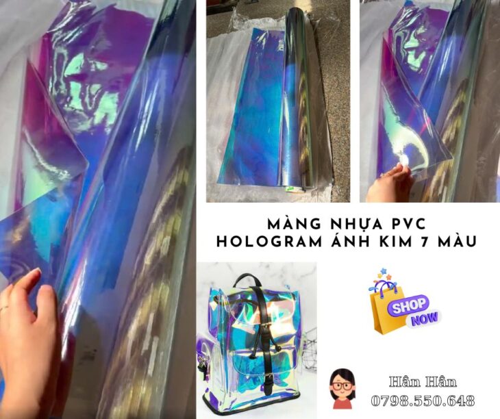Màng Hologram 7 màu chính là lựa chọn hoàn hảo!