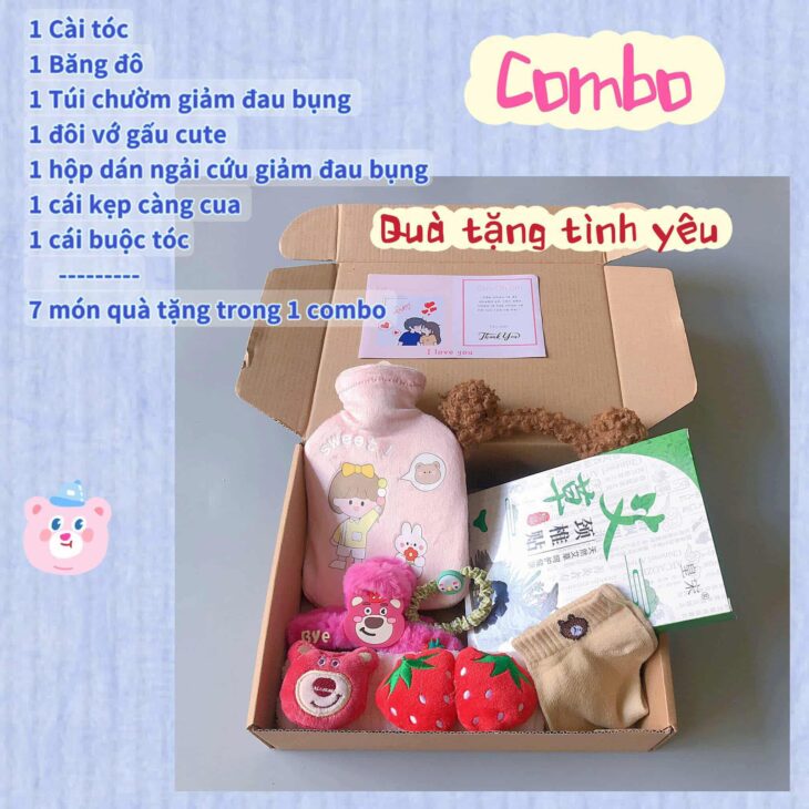 Quà tặng bạn gái ngày đèn đỏ xinh yêu