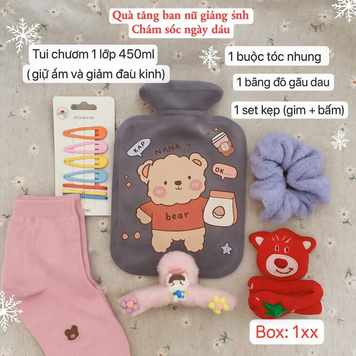 Chăm sóc bạn nữ “ngày dâu rụng ” bằng sét quà tâm lý nhe !