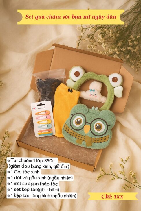 Thay lời muốn nói gửi đến cô ấy sét quà tặng “ngày đèn đỏ ” ấm áp