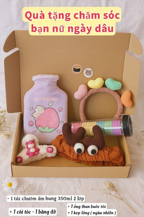 Quà tặng bạn gái ngày đèn đỏ xinh yêu