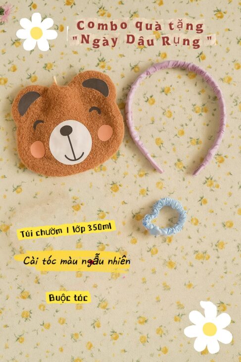 Quà tặng túi chườm ấm bụng kinh + phu kiện tặng bạn gái hoặc người thân yêu bất kì dịp nào cũng hợp