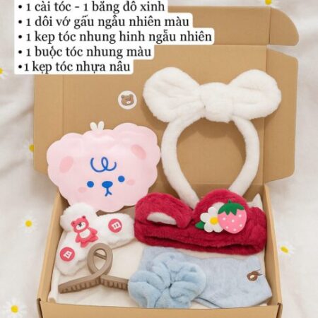 Quà tặng Vừa tâm lý vừa xinh túi chườm ấm bụng kèm phụ kiện cho nàng