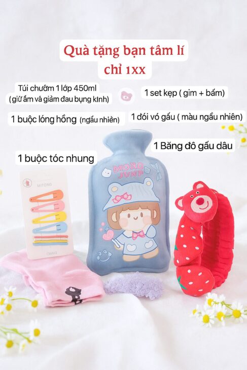Chăm sóc bạn nữ “ngày dâu rụng ” bằng sét quà tâm lý nhe !